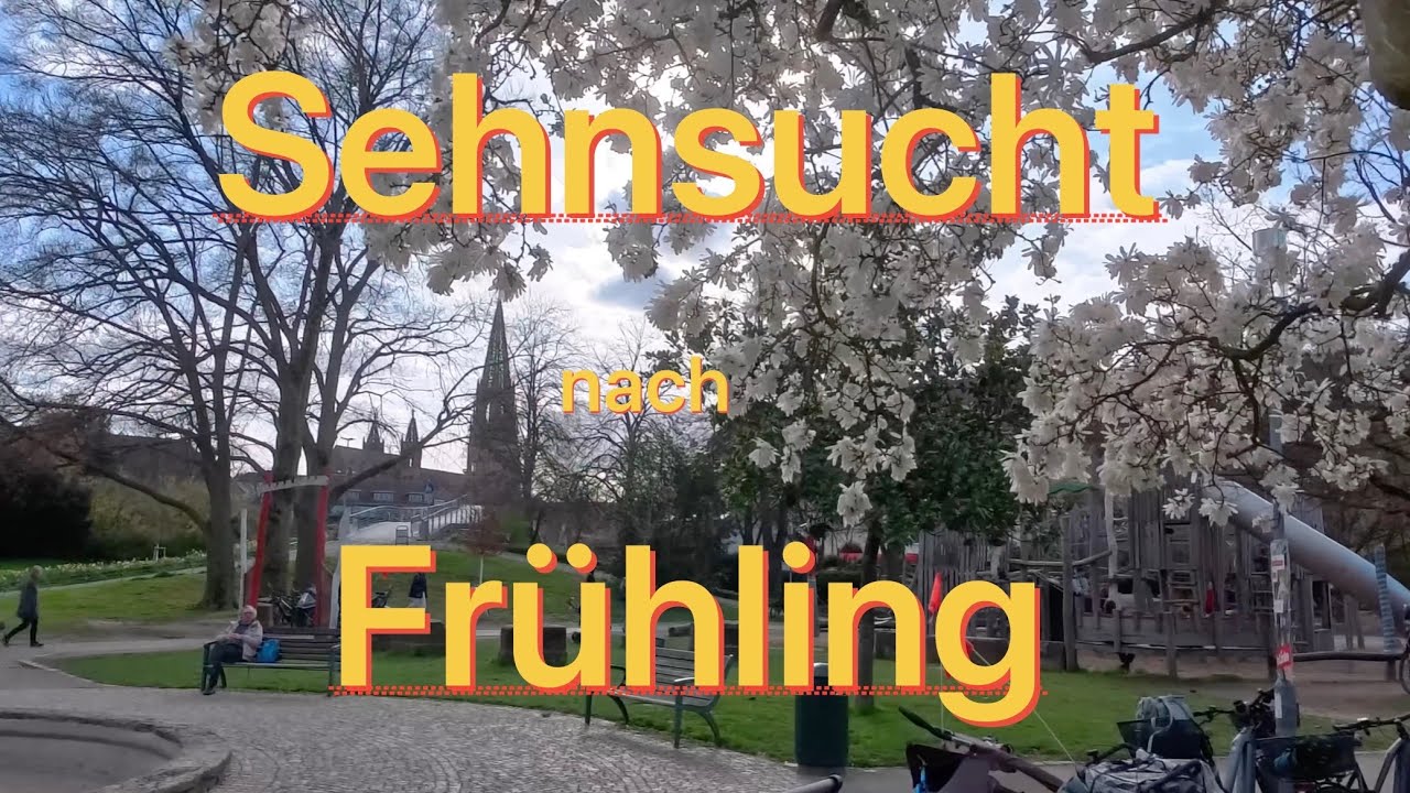 🌼🌷Der Frühling ist nun aufgewacht  - Stadtgarten Freiburg 17.3.2026