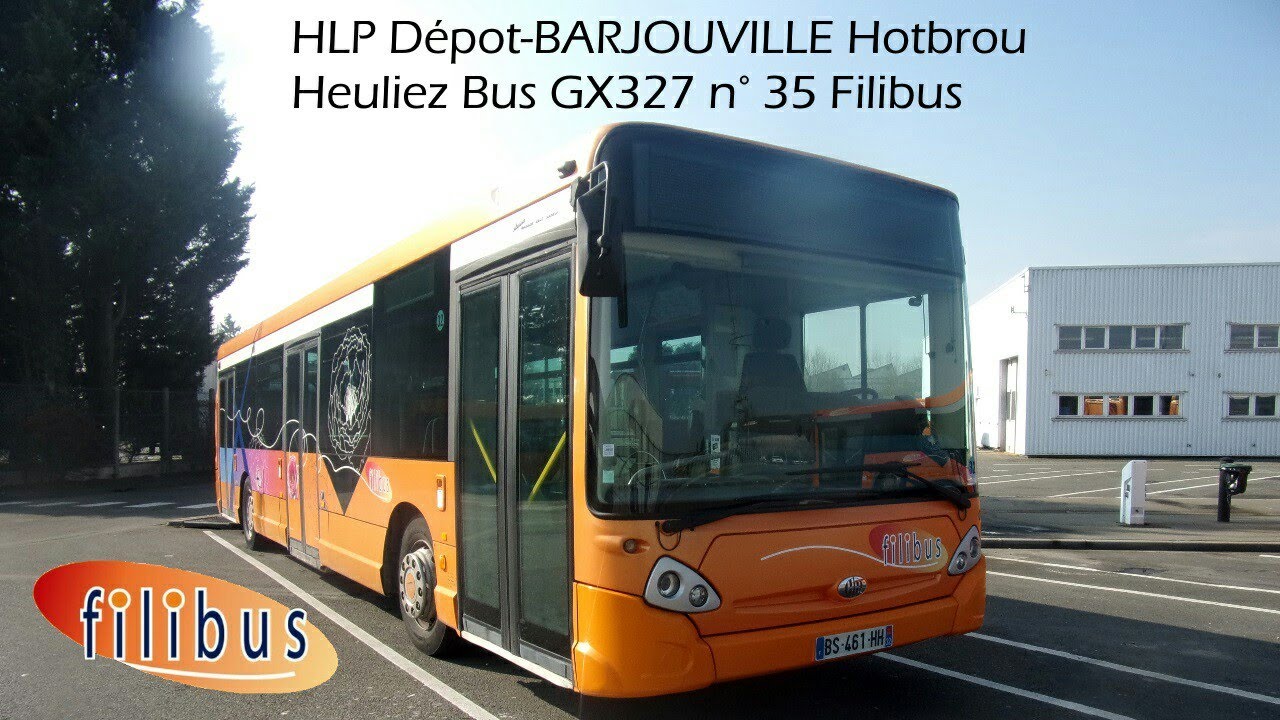 HLP Dépot-BARJOUVILLE Hotbrou // Heuliez Bus GX327 n° 35 Filibus