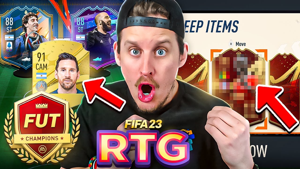 We used THE GOAT in Weekend League!! FUT Champs Rewards!! FIFA 23 RTG #22
