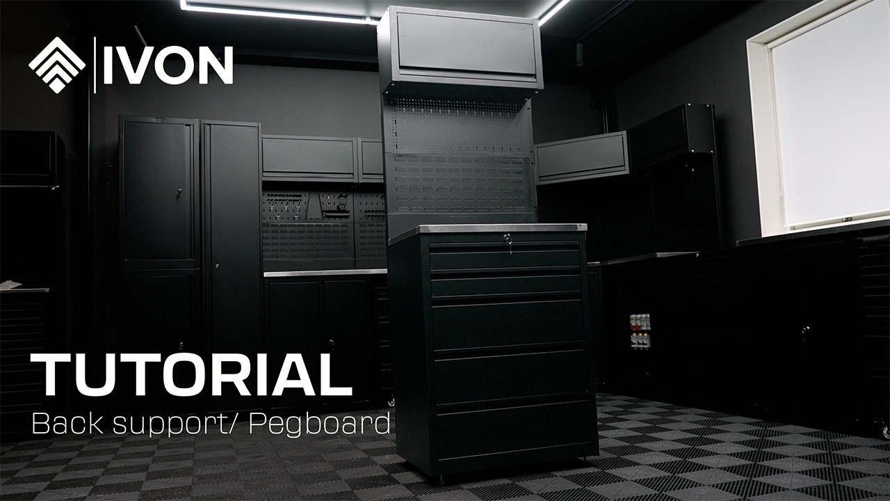 IVON TUTORIAL: Back Support/ Pegboard