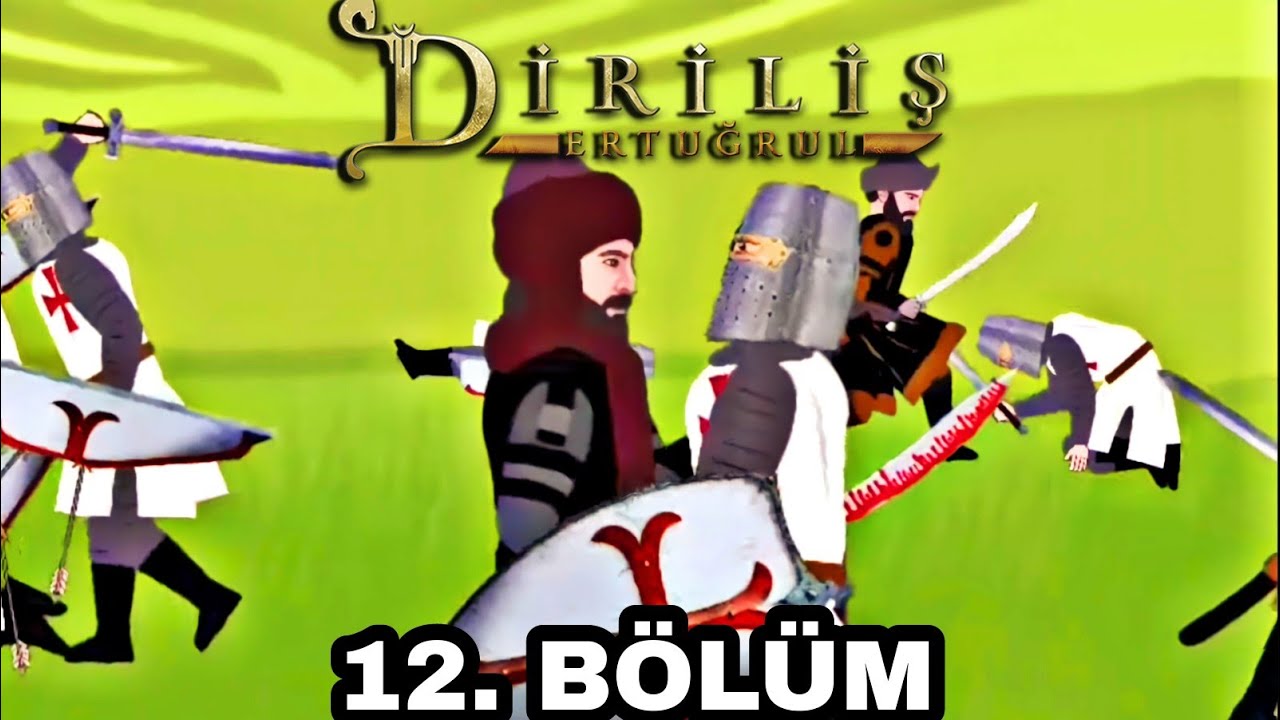 Diriliş Ertuğrul Çizgi Dizi 12. Bölüm