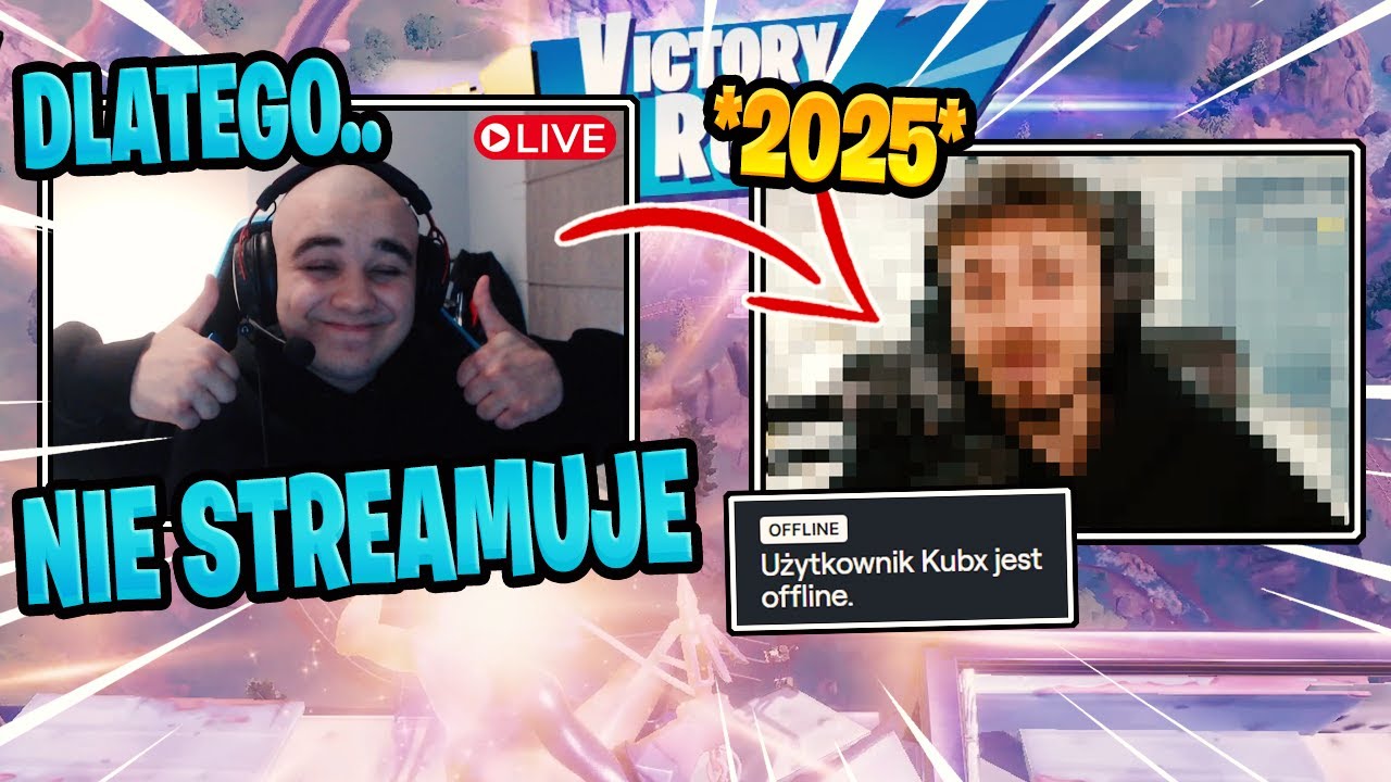 🤔 RAKSO O TYM *DLACZEGO* KUBX PRZESTAŁ STREAMOWAĆ