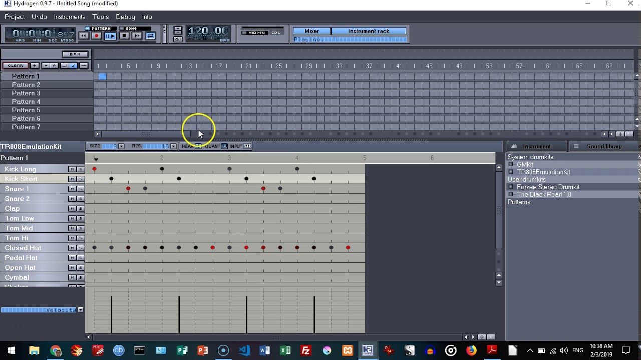Hydrogen Drum Machine for Beginners