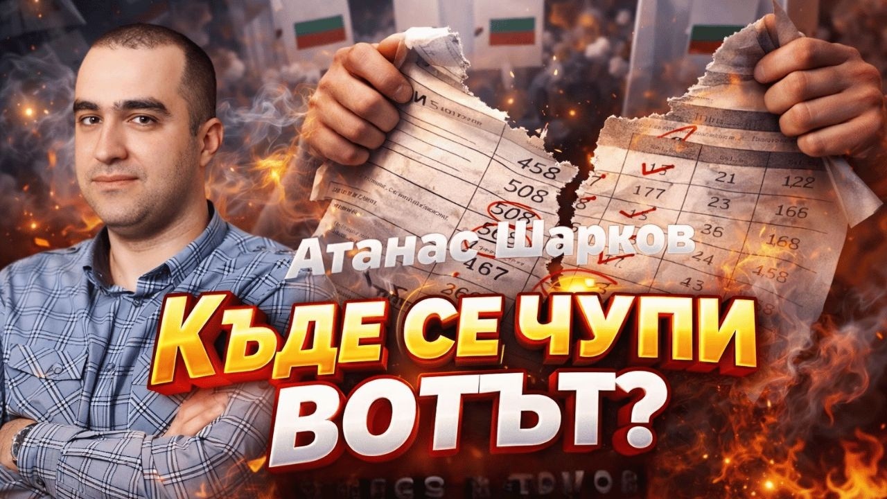 Заразата „СПИМ“ | Атанас Шарков за обработката на изборните протоколи