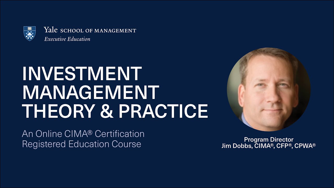 Intro to Yale's Online CIMA Course (November 2025)