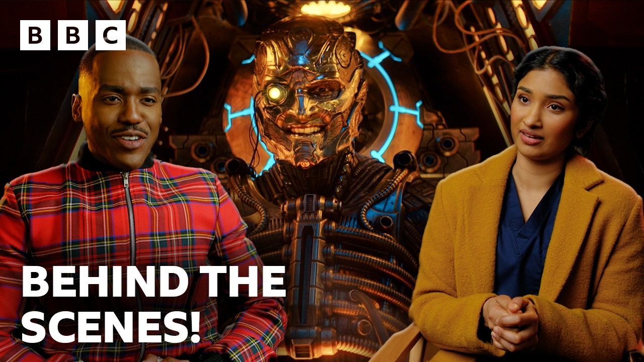 Behind the scenes of Doctor Who Episode 1 - The Robot Revolution 🤖 - BBC