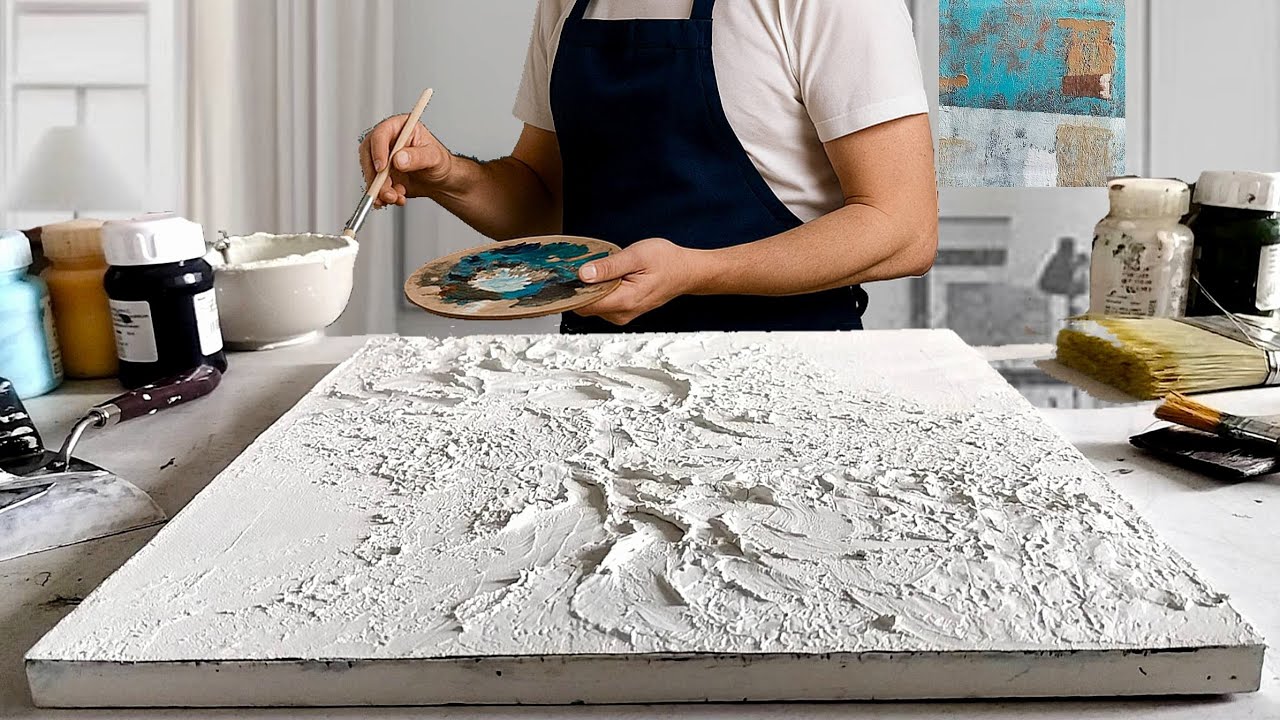 Mastering Textured Art: Stunning Abstract Techniques with Acrylics