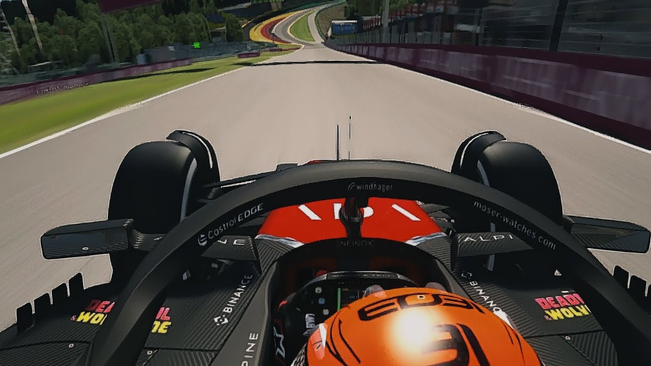 F1 2024 Esteban Ocon ONBOARD Belgium Grand Prix P1 | #assettocorsa
