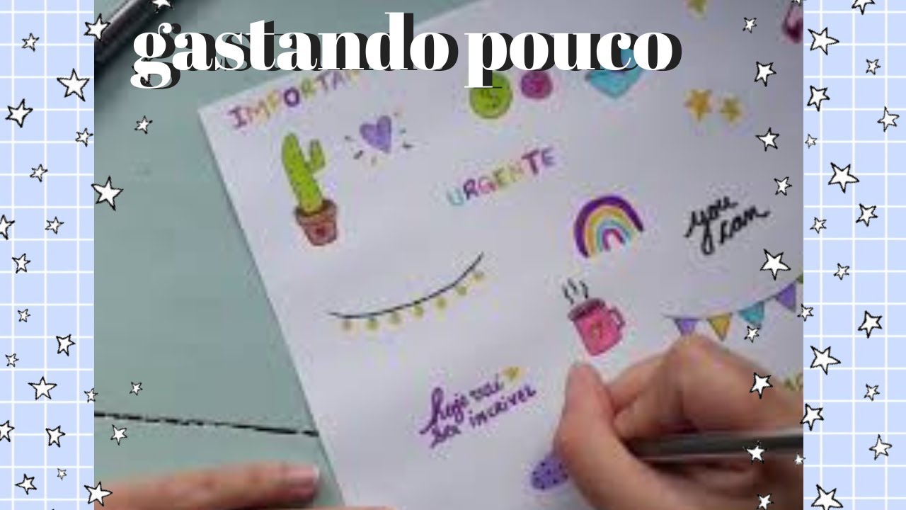 IDEIA BARATA PARA DECORAR PLANNER E BULLET JOURNAL - #5ANOSPERDIDA | Perdida Entre Contos