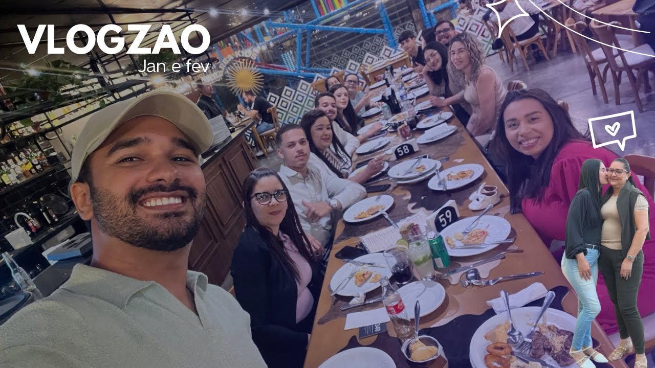 Vlogzão janeiro e fevereiro morando em canela