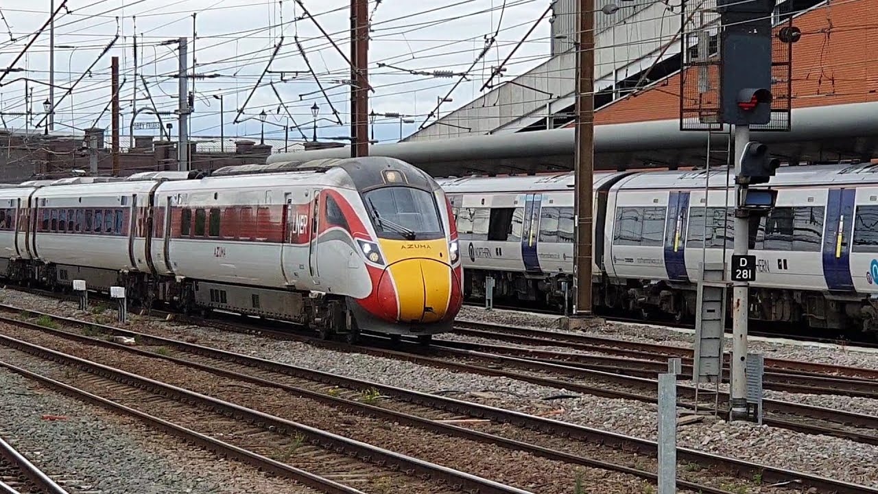 Поезда в час пик в: Донкастере, ECML, 01.08.2025
