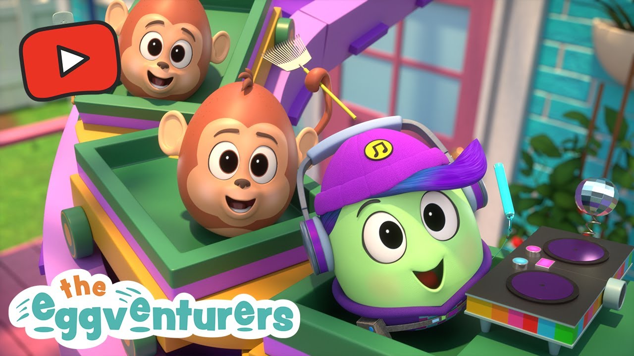 Monkeys Go Bananas! | The Eggventurers by GoldieBlox
