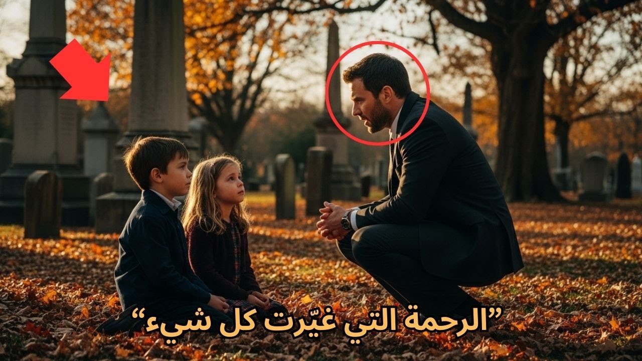 توأم مشردتان تظهران عند قبر والد ملياردير — ما قالتاه جعله يواجه أخطر قرار في حياته