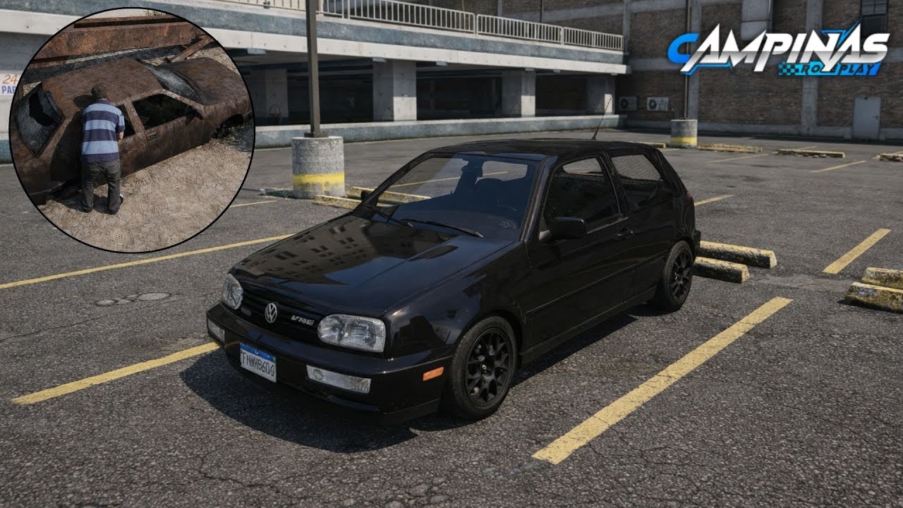 RESTAUREI UM GOLF GTI VR6 QUE VEIO DO FERRO VELHO! Campinas RP #6
