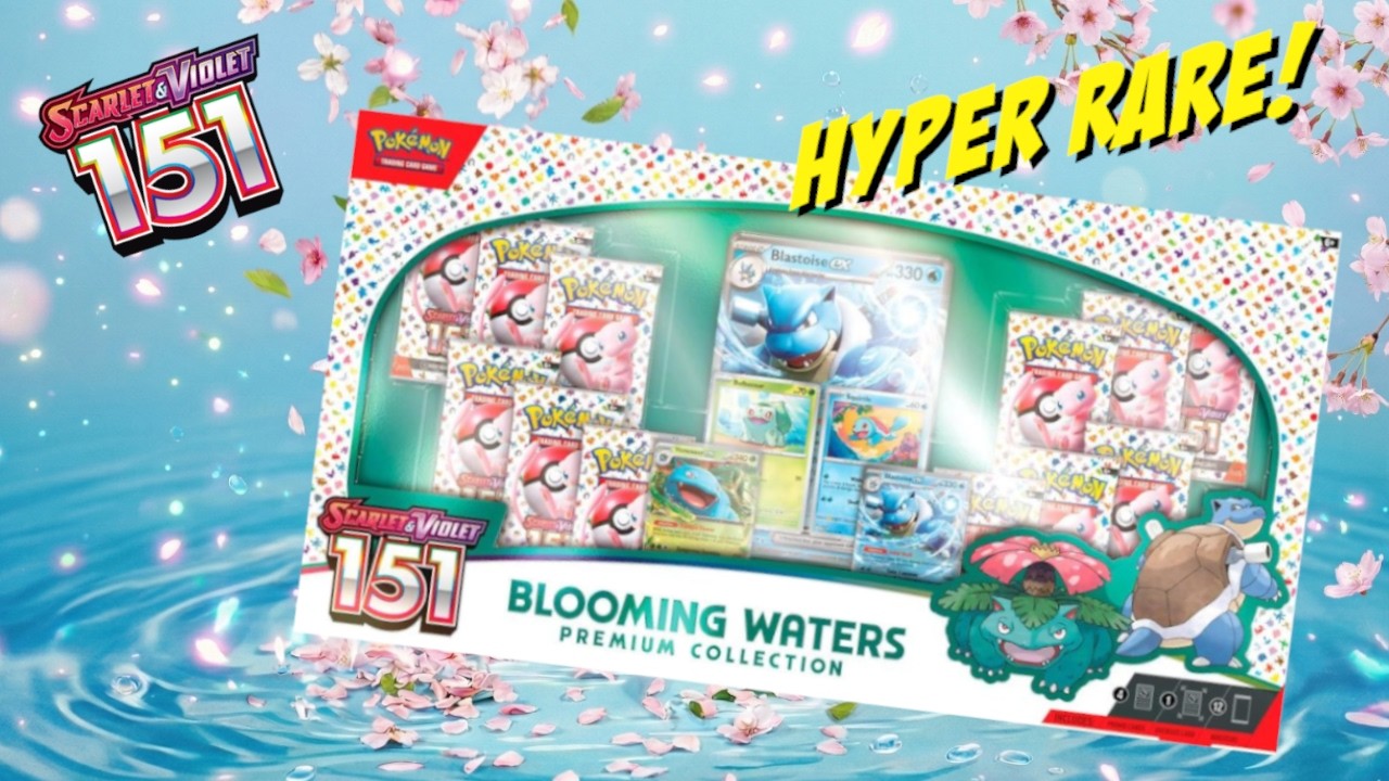 I've Never Seen This Card Before! (Pokemon 151 Blooming Waters Premium Collection)