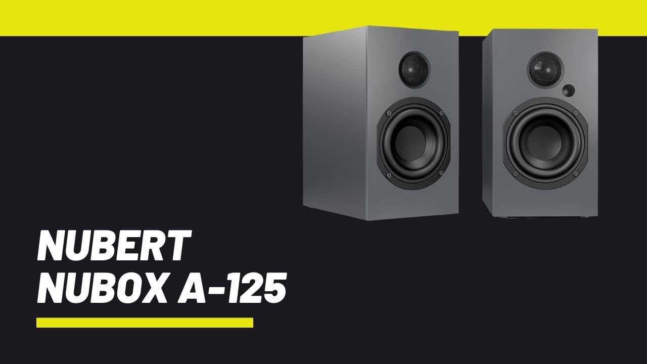 Nubert nuBox A-125 Aktivlautsprechersystem mit Bluetooth - Der perfekte Gaming-Lautsprecher?