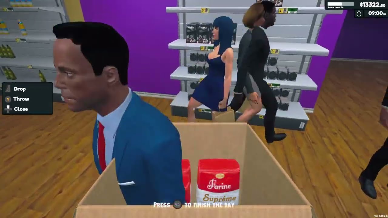 SUPER SUCCESSFUL DAY IN SUPERMARKET SIMULATOR [XBOX SERIES X]