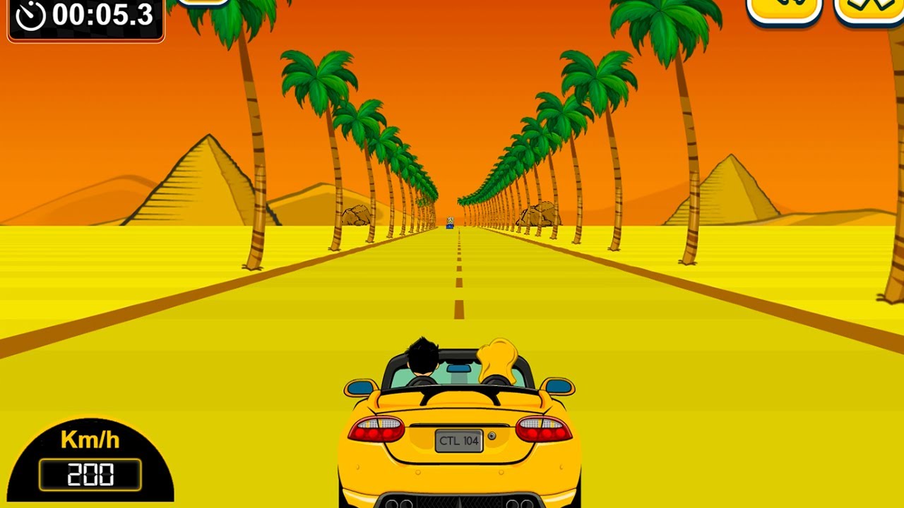 Car Rush Fun Racing Game for Kids