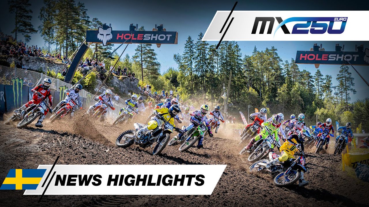 News Highlights EMX250 Race 2 | 2025 MXGP of Sweden