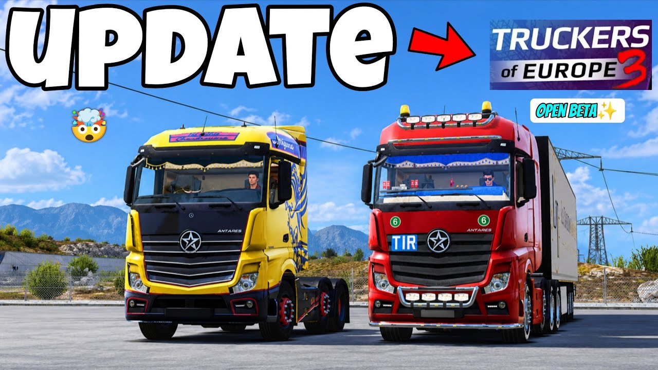 Truckers of Europe 3: Новое обновление🎉 Мультиплеер, открытая бета, релиз для всех🔥