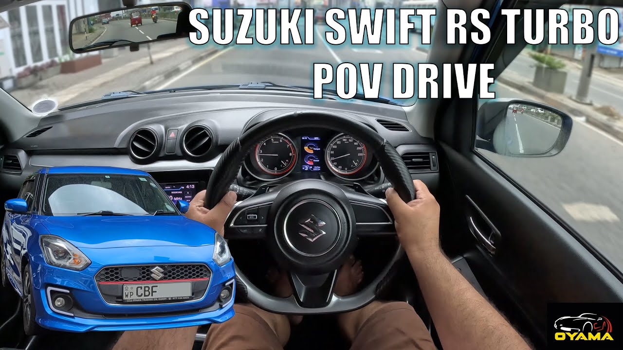 Suzuki Swift RS Turbo POV Drive and Quick Walkaround Review (Oyama Trading)