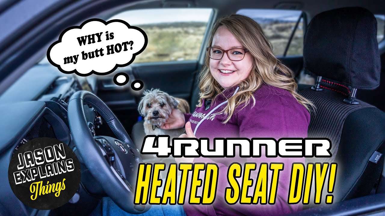 Add Heated Seats To ANY Toyota 4Runner! 🔥