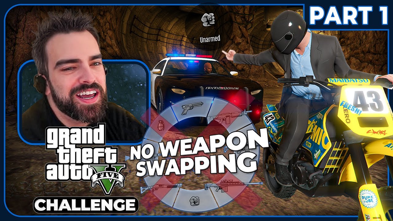Can You Beat GTA 5 Without Swapping Weapons? [Part 1]
