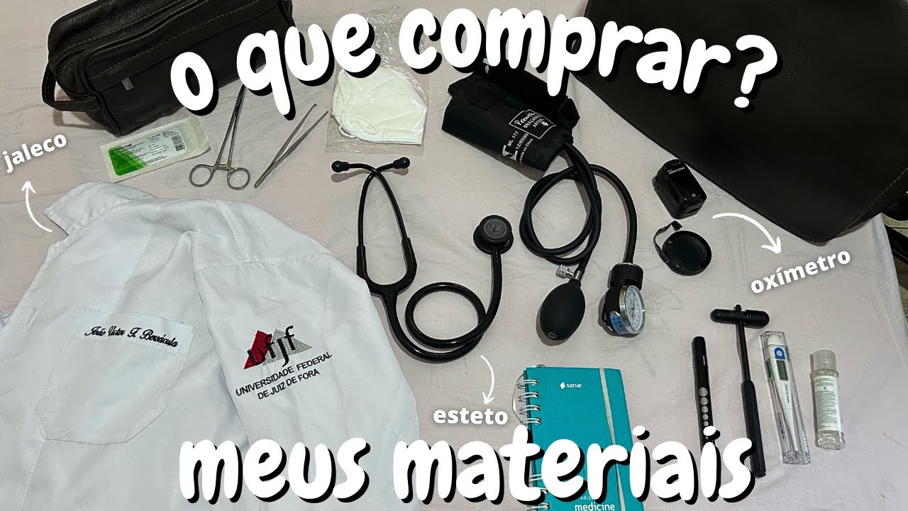 Faculdade de Medicina: O Que Comprar? - Materiais Essenciais para Todo Estudante