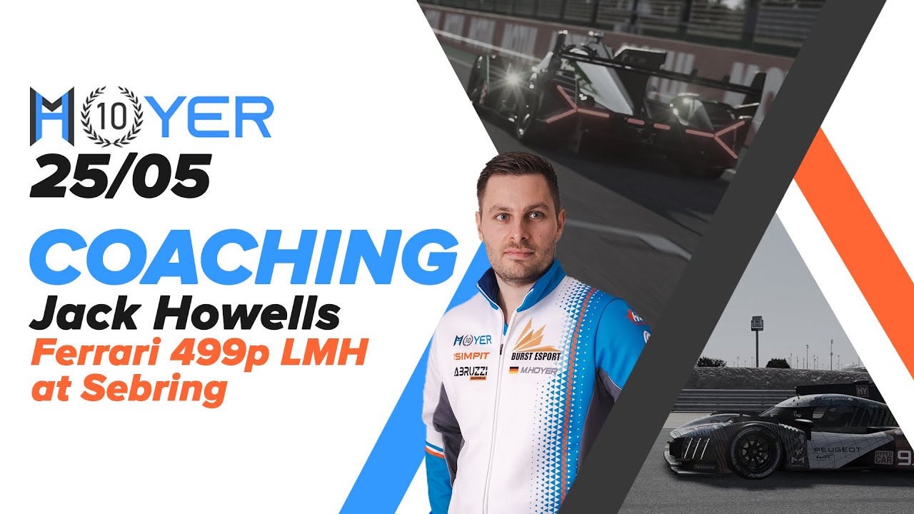 Le Mans Ultimate Coaching - Simracing Academy Ferrari 499p LMH Hypercar at Sebring