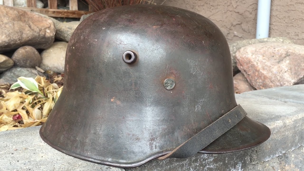 My WW1 AND WW2 German Transitional M18 Helmet