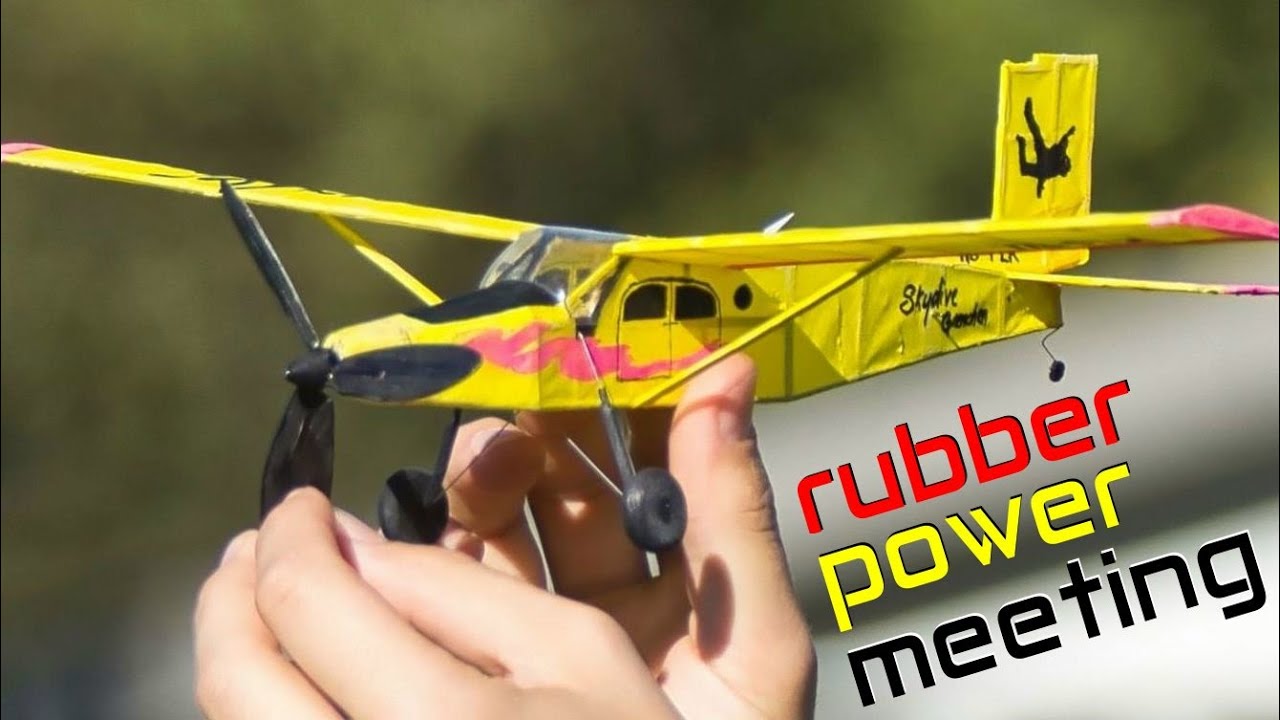 Rubber / CO2 powered Free Flight Meeting Switzerland 2022