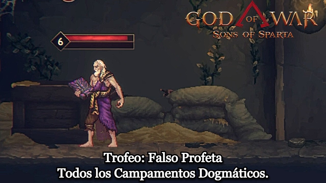 God of War Sons of Sparta  | Trofeo: Falso Profeta | Todos los Campamentos Dogmáticos.