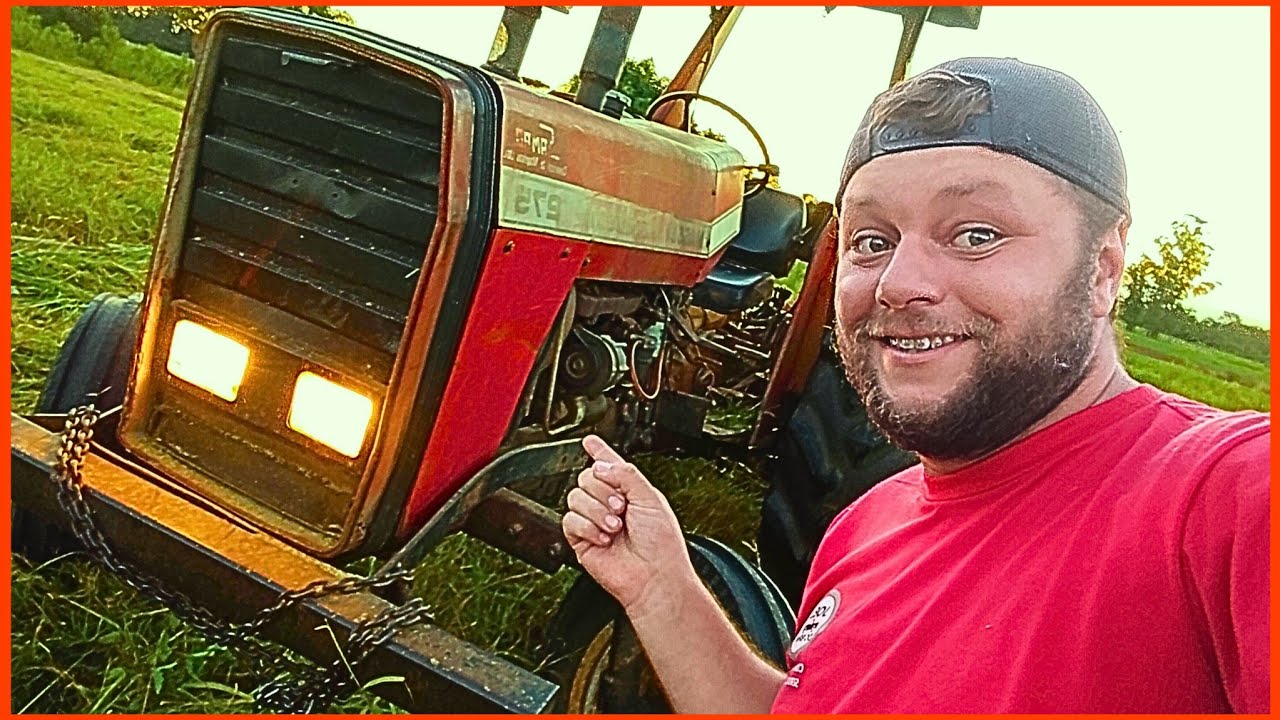 ENTREI NOITE A DENTRO TRABALHANDO NA ROÇA! (TRATOR VLOG )
