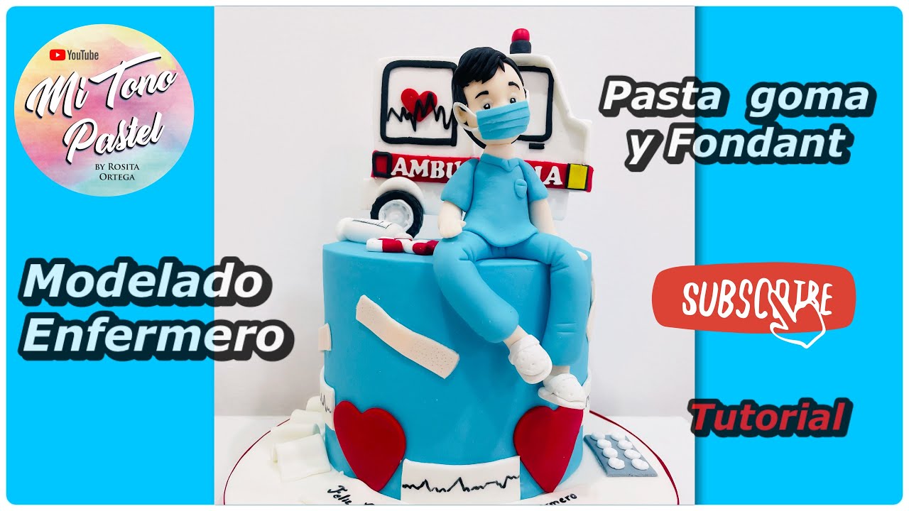Enfermero Modelado en Fondant ( Tutorial)