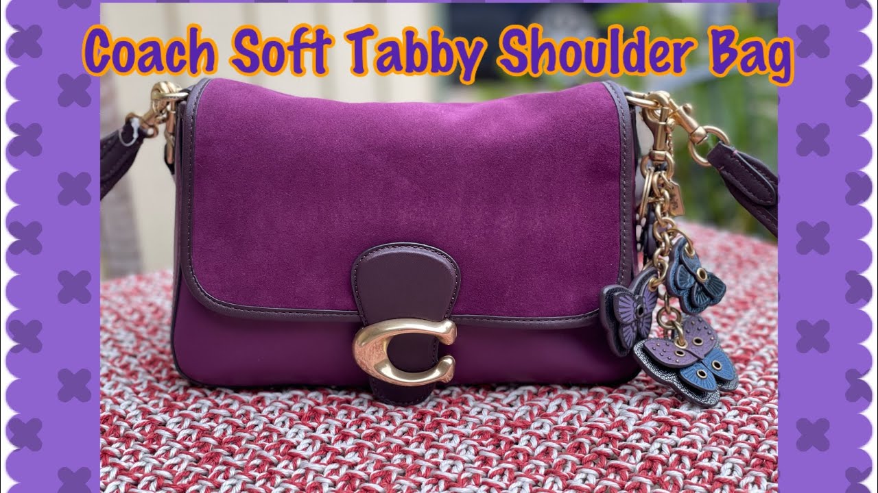 Coach Soft Tabby in Deep Berry Unboxing / Reveal