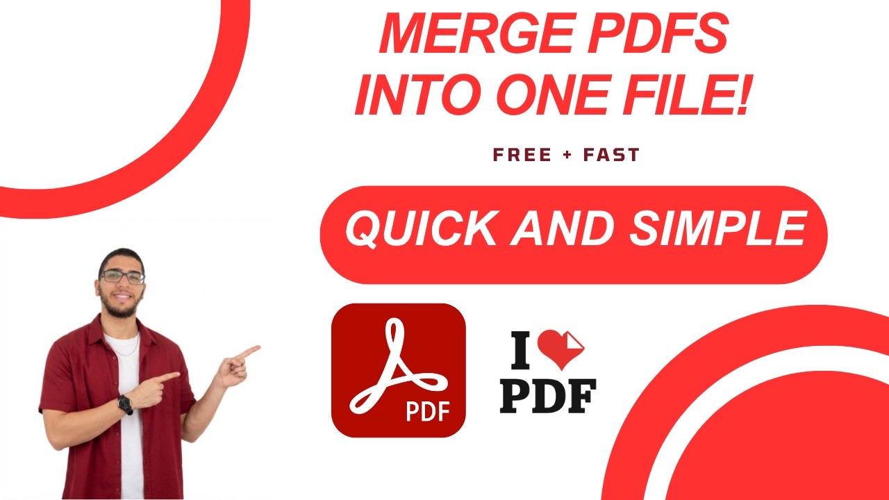 How to Merge/Combine PDFs Into ONE File FREE (2026)