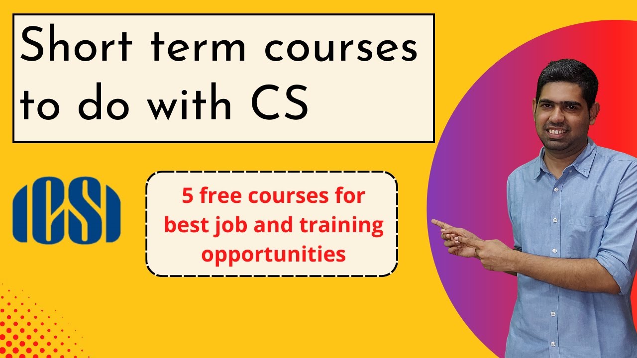Short term courses to do with CS | Certificate courses with Company Secretary course