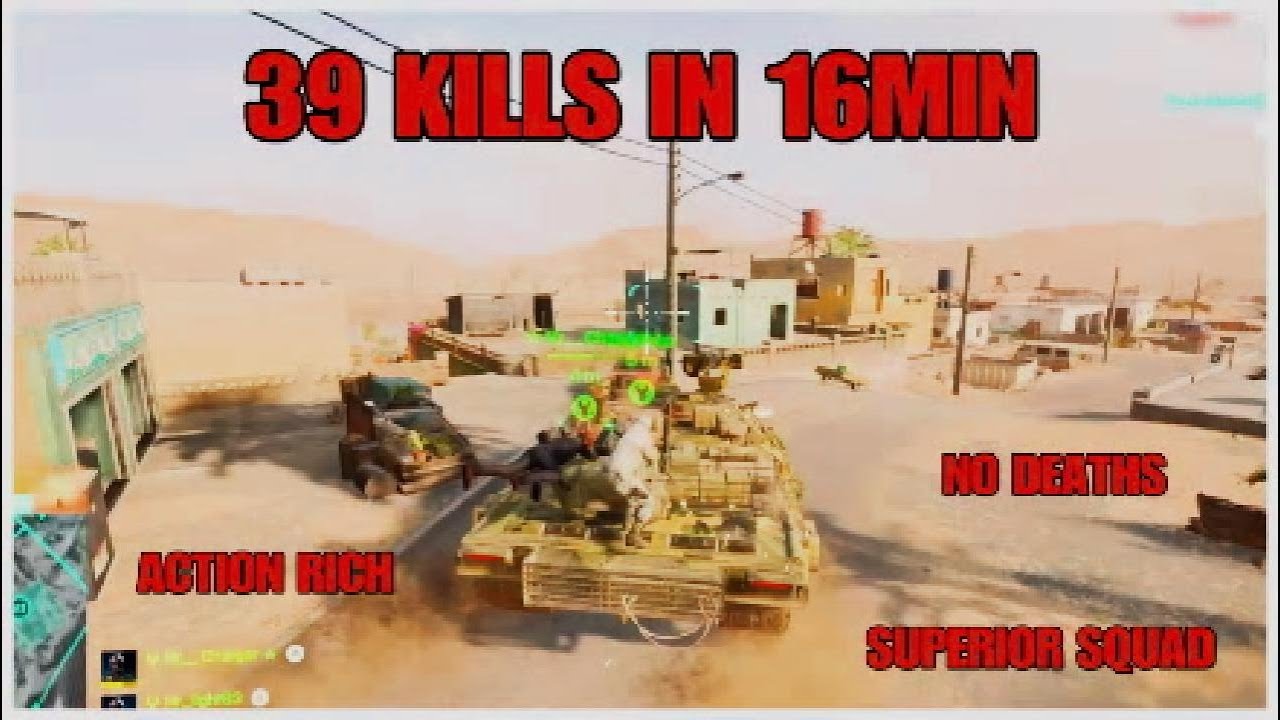 Pro Tank Squad Domination | Battlefield 2042