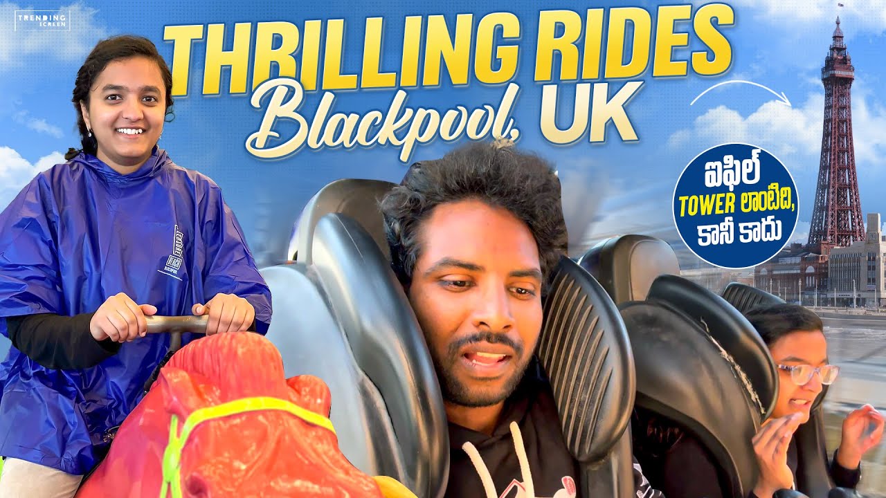 Non-Stop Thrills at Blackpool Pleasure Beach! #blackpool #uk  #adventure #rider #travel #explore