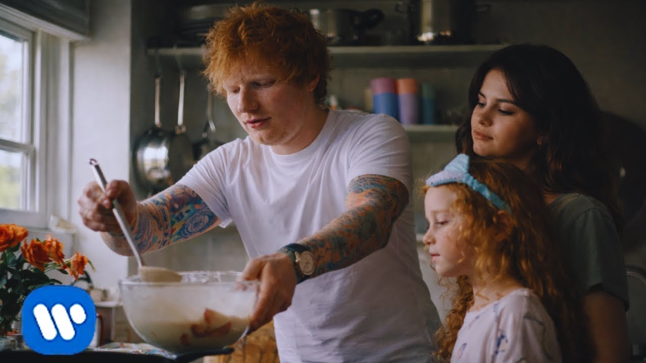 Happier -- Ed Sheeran & Selena Gomez (Official Music Lyrics)
