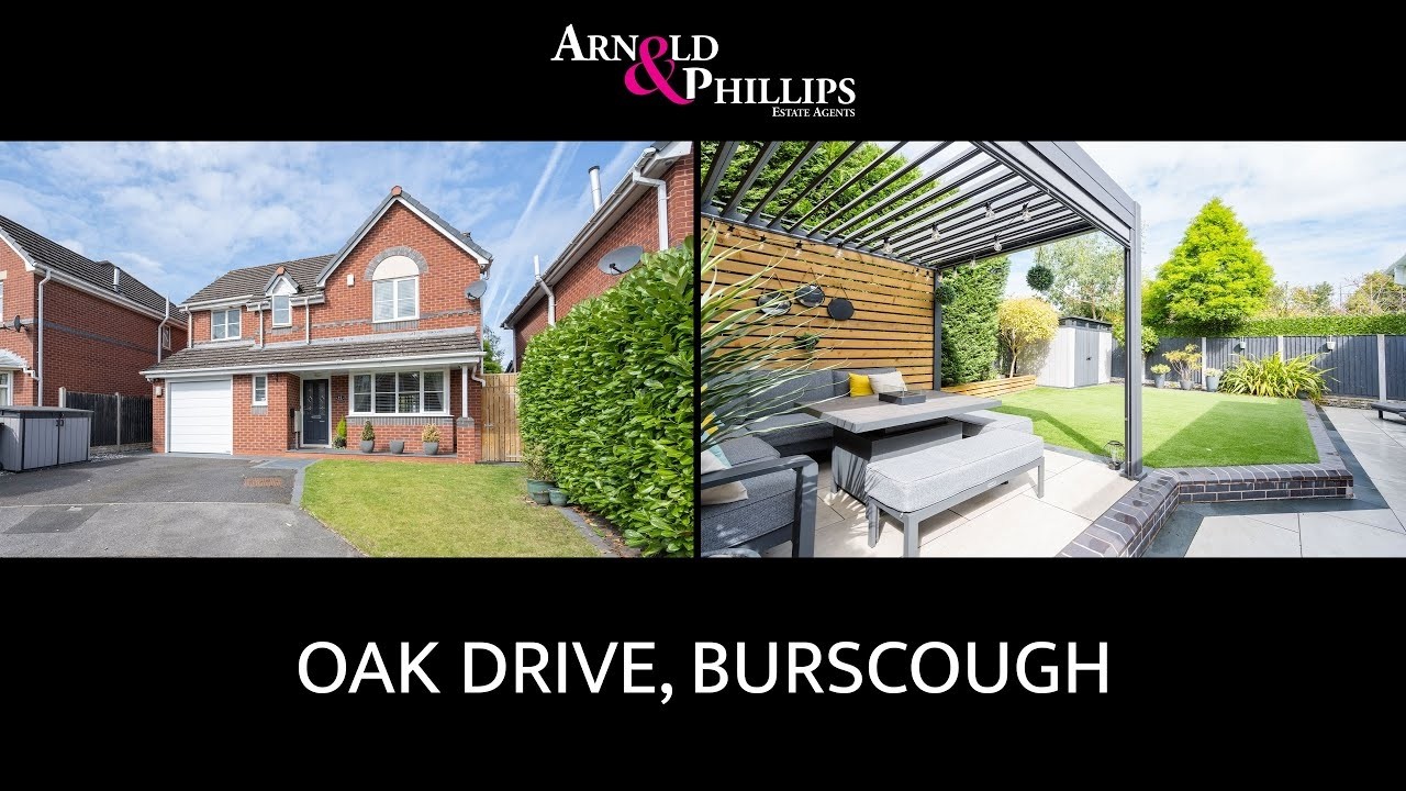 Oak Drive in Burscough, as presented by Arnold & Phillips Estate Agents.