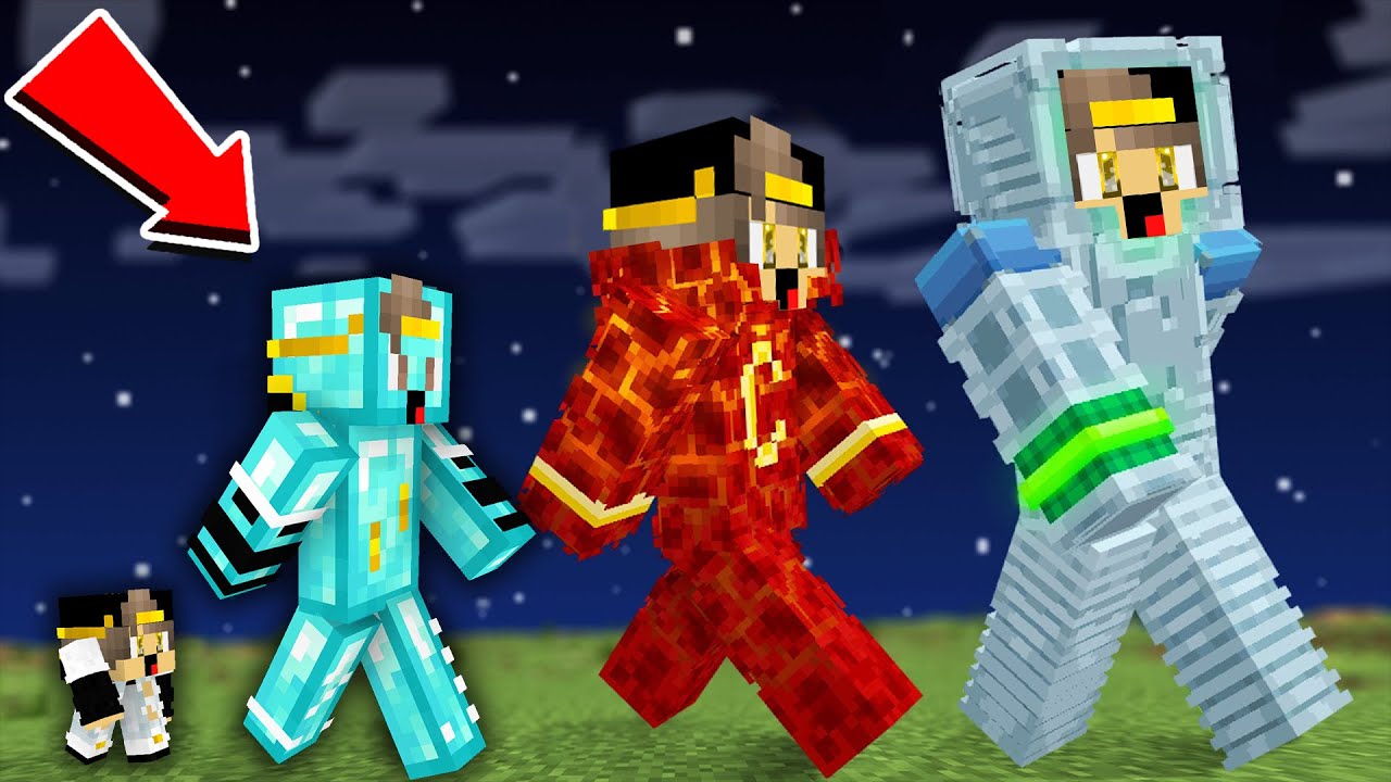 ماين كرافت ولكن استطيع اطور نفسي مستويات التطور ( كل شيء مرعب ) !!!🔥🔥