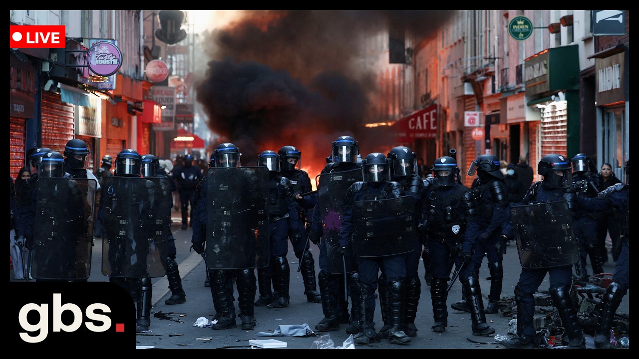 LIVE: Damage Seen on Paris Streets After Weekend Protests | GBS News | AM1C
