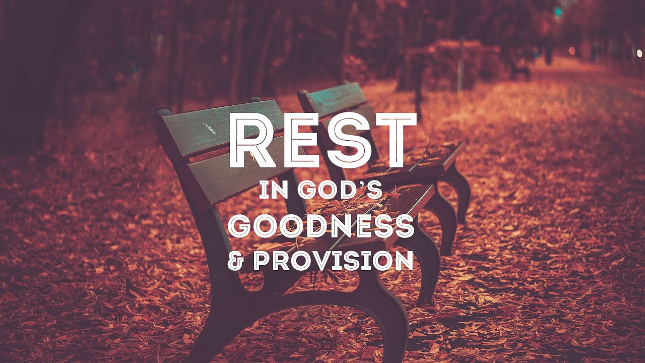 Exodus - Rest in God’s Goodness & Provision - Peter Tanchi