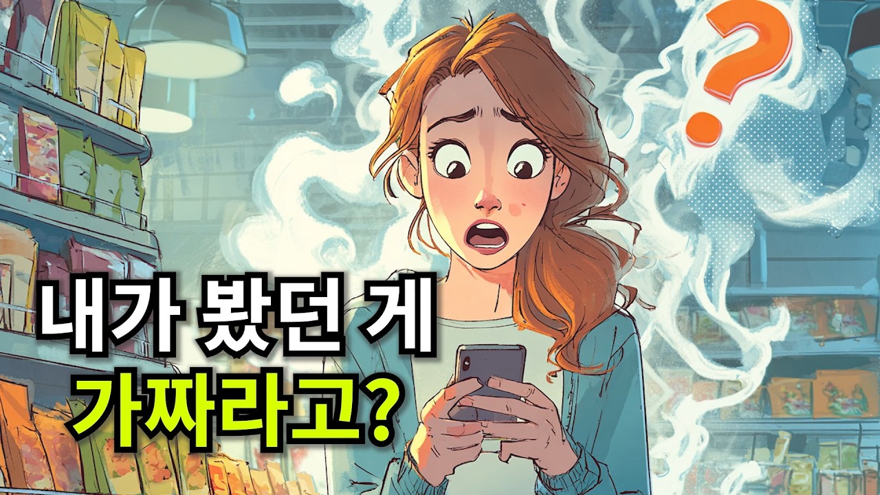 내가 봤던 게 가짜라고?