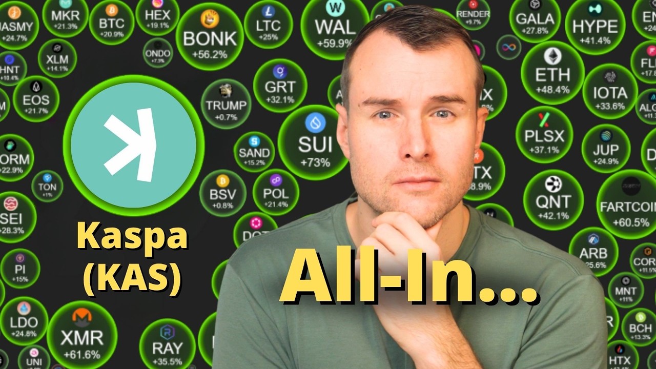 🤩 Kaspa Set for Top 10 Spot? - KAS Crypto Analysis