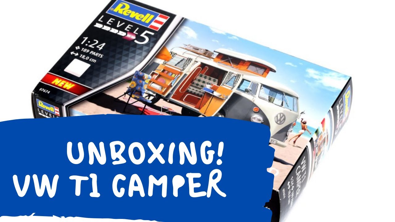 Revell VW T1 Camper - Unboxing
