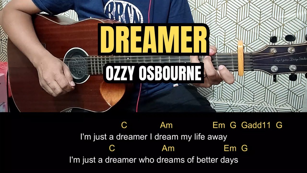 Dreamer - Ozzy Osbourne | Easy Guitar Tutorial