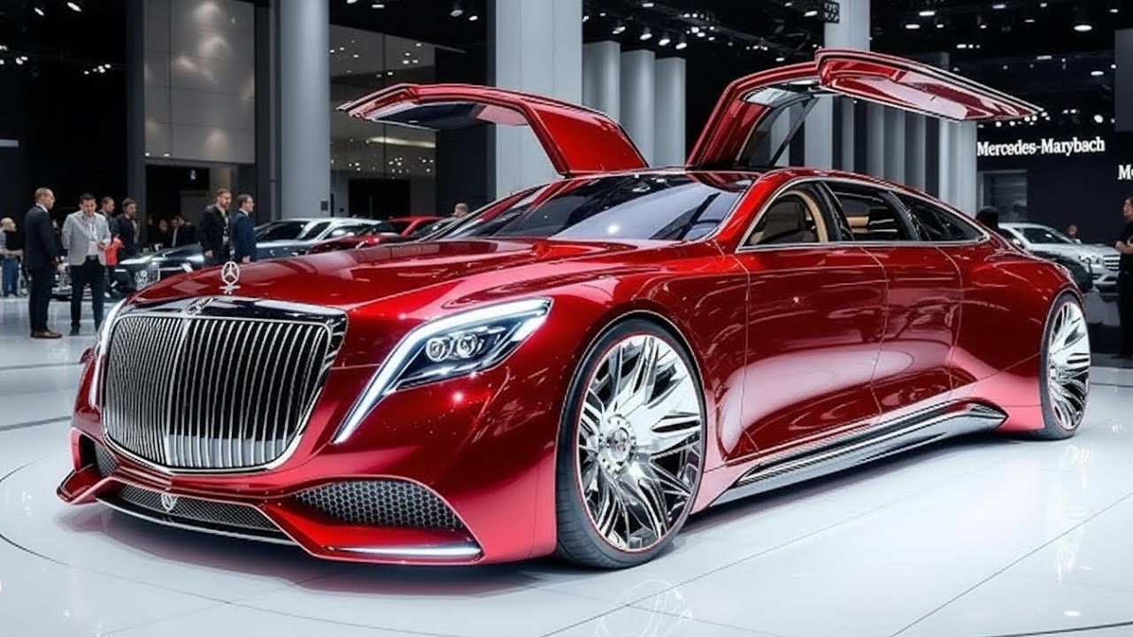 Mercedes-Maybach 2025 — Интерьер, создающий ощущение частного самолета!