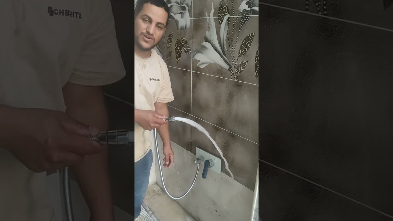 تأسيس وتشطيب حمام بخلاطات الكواري الدفن ||علاء الابراهيمي 07807703055